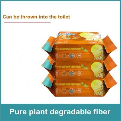 Biologicky odbúrateľné organické detské obrúsky